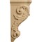 Ekena Millwork 5"W x 7"D x 14"H Large Shell Corbel, Cherry CORW05X07X14SHCH - alternate 2